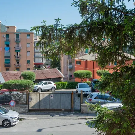 Appartamento Viabai con parcheggio privato Genova Esterno foto
